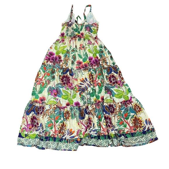 Me 2 Magic Colorful Floral Boho Dress Womens Size Large - Picture 5 of 5